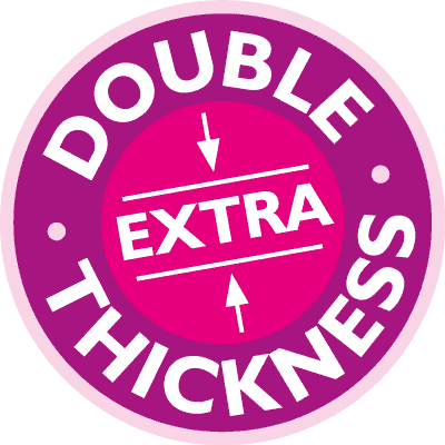 Double Thickness Extra Badge