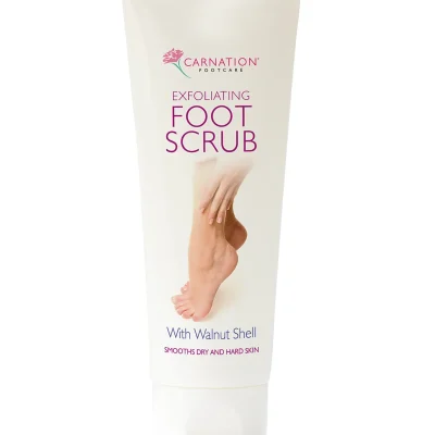 Carnation Exfoliating Foot Scrub Packshot