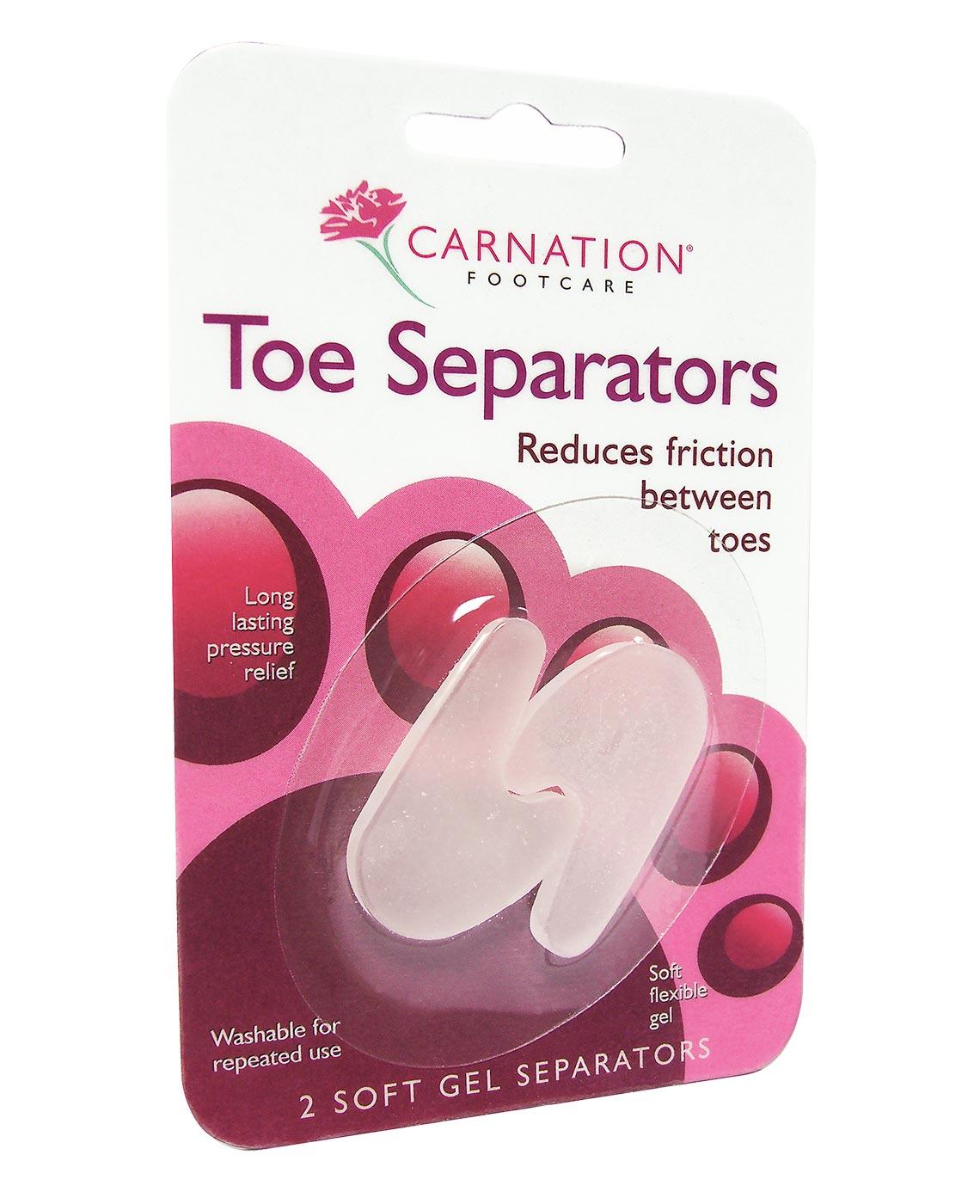 Gel Toe Separators Carnation Footcare