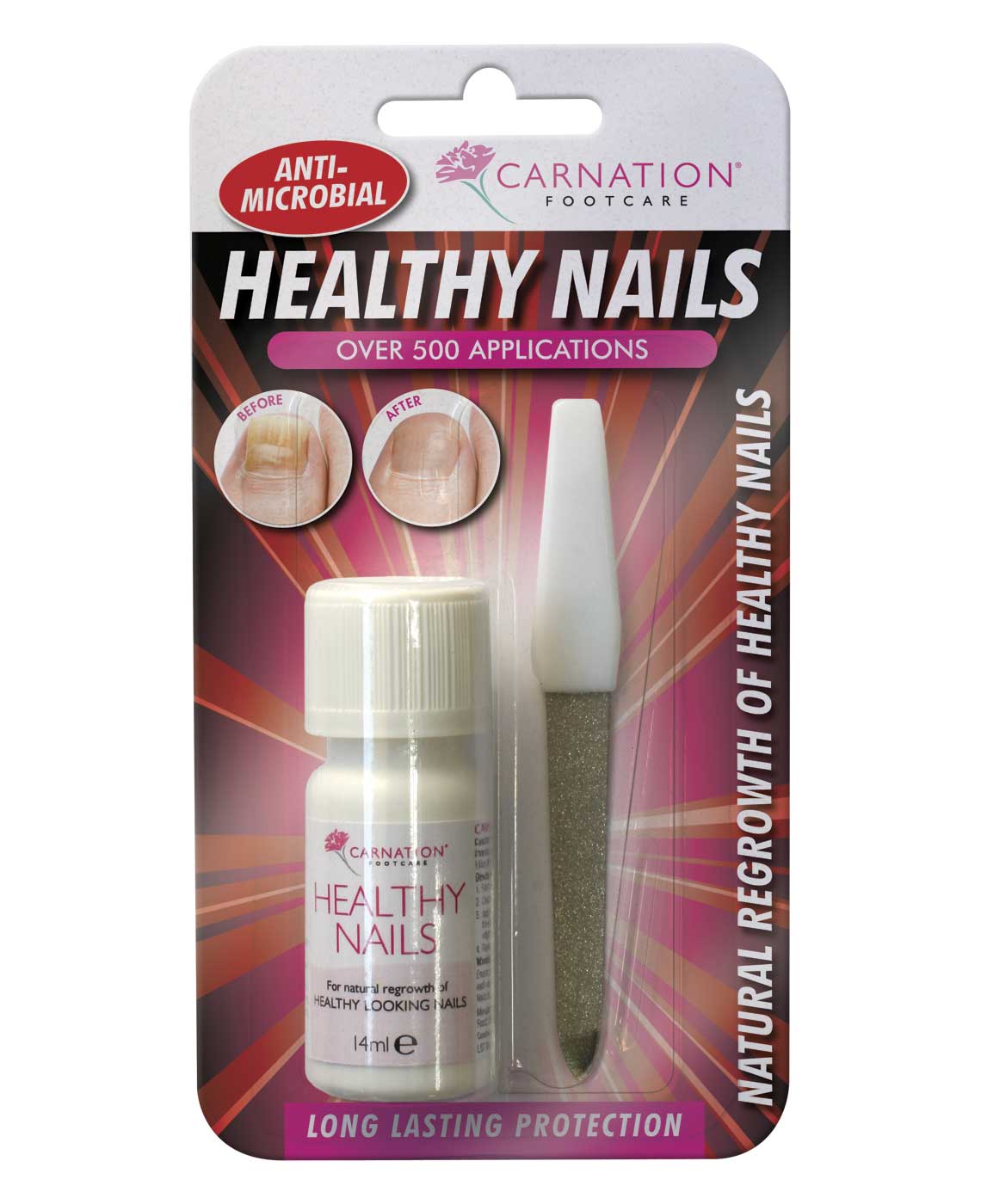 Healthy Nails Lotion Carnation Footcare